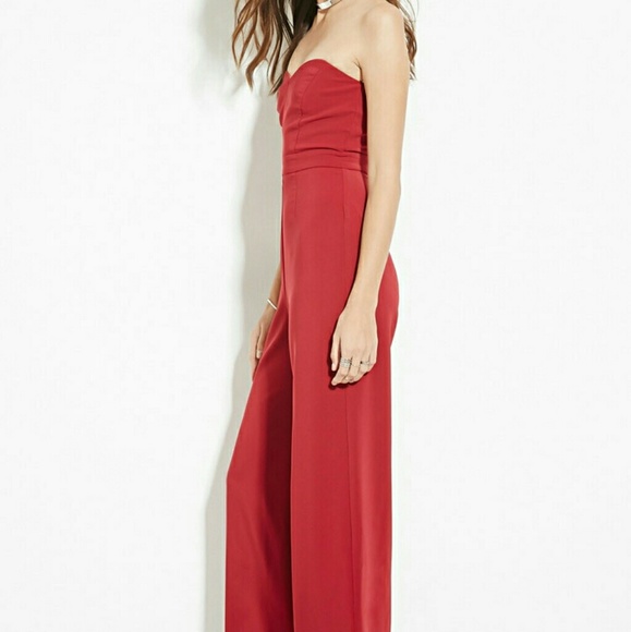 Forever 21 contemporary jumpsuit currant - Picture 3 of 6